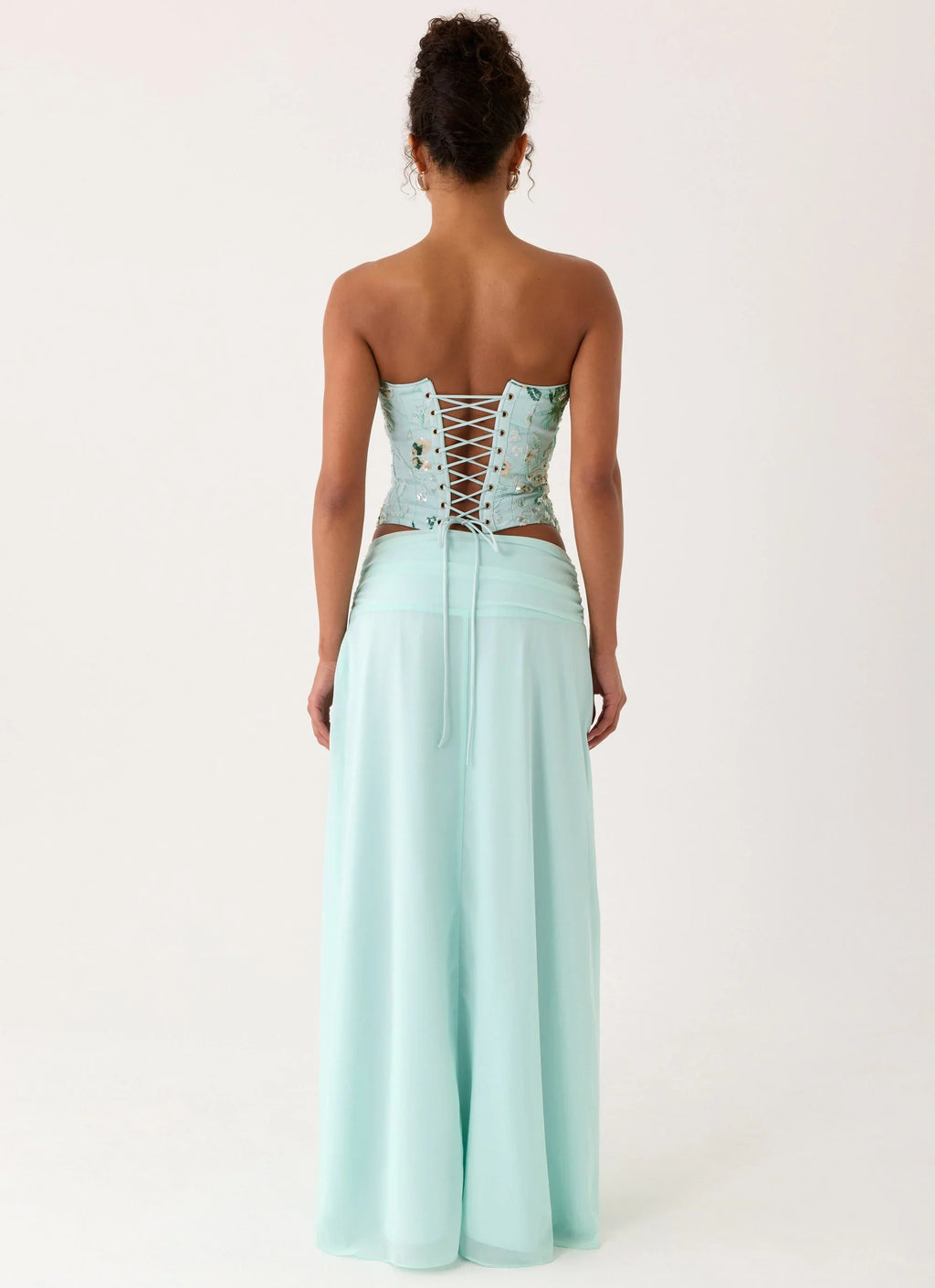 Natalya Maxi Skirt - Pistachio