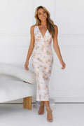 Moments Of Love Midi Dress Print