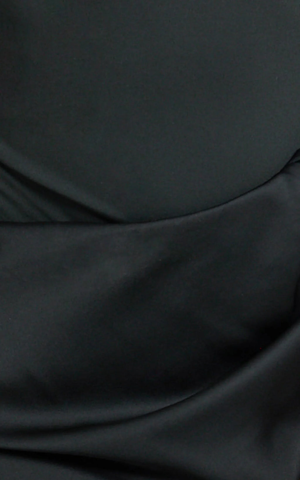 Pepper Maxi Dress - High Neck Bodysuit with Draped Skirt in Black