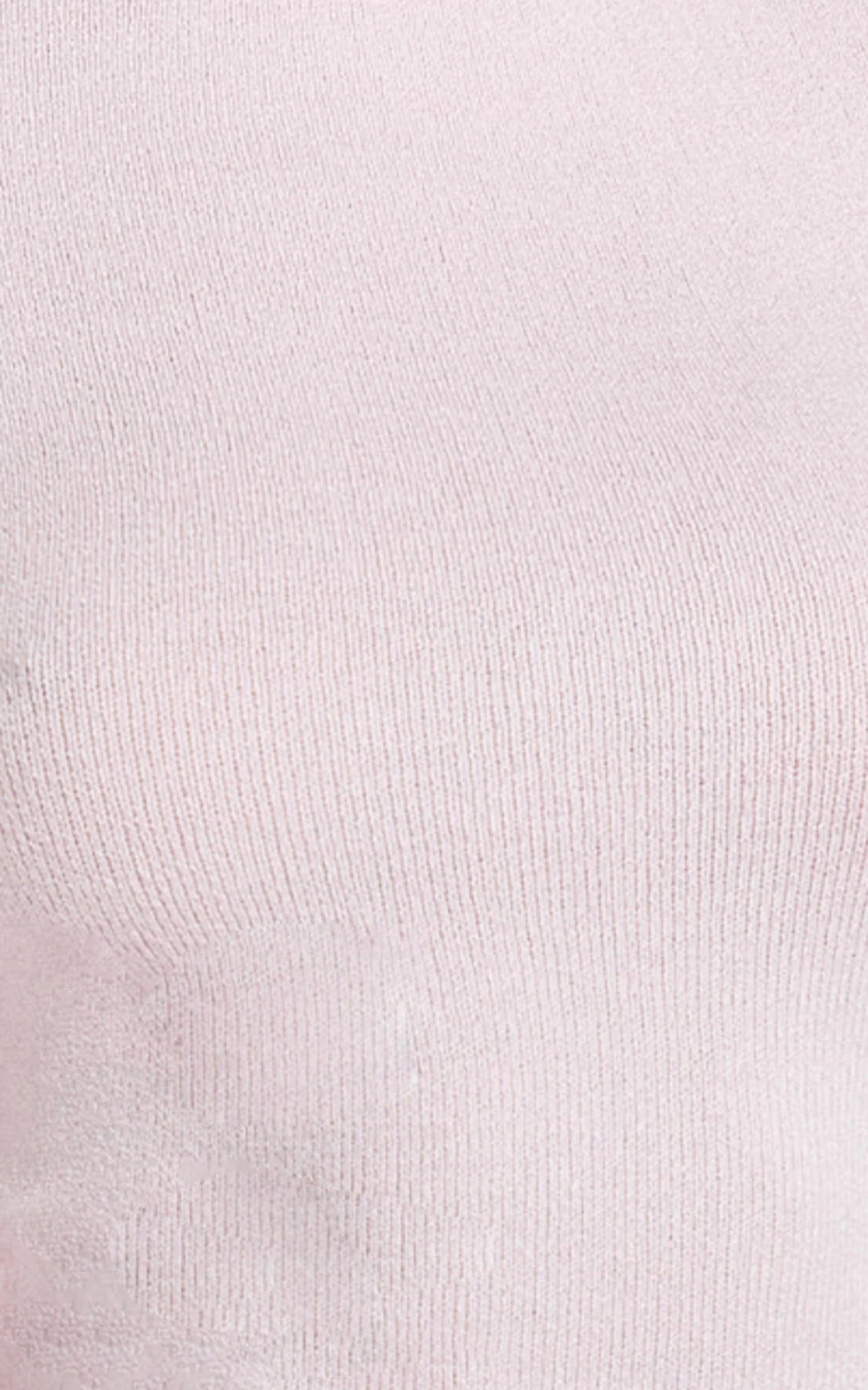 Ondine Mini Dress - Knit Long Sleeve Bodycon Dress in Pink