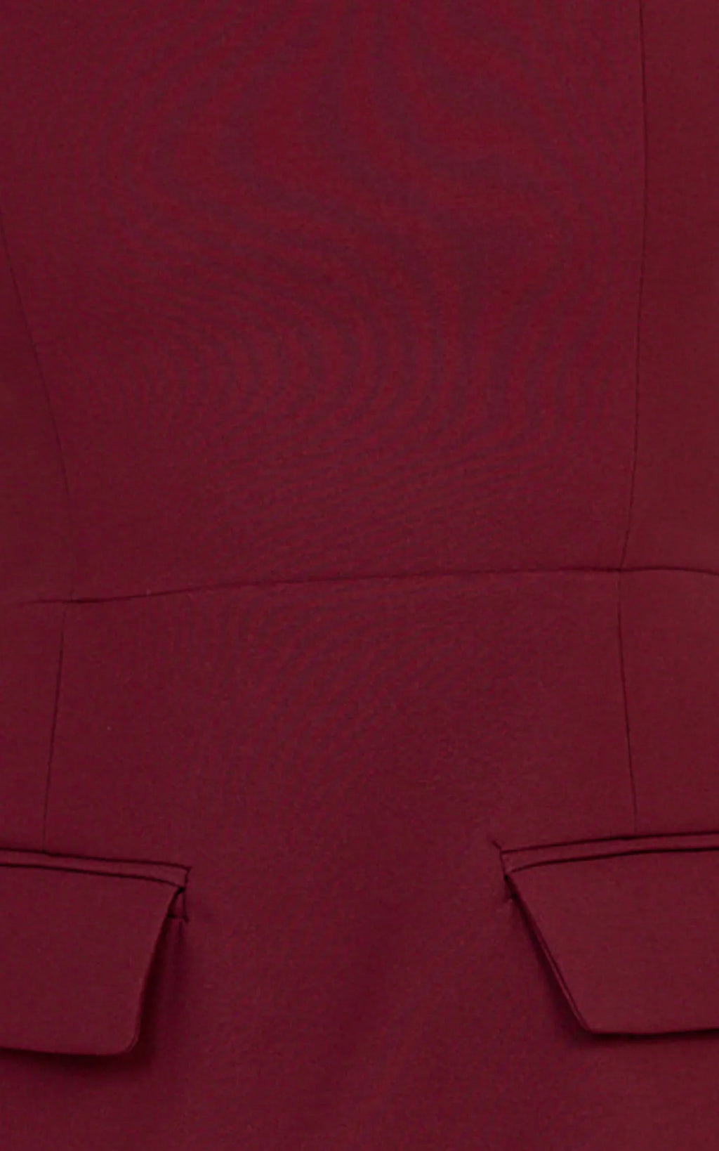 Katia Mini Dress - Strappy Corset A Line Dress in Wine