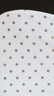 Bonnie Maxi Dress - Brown Polka