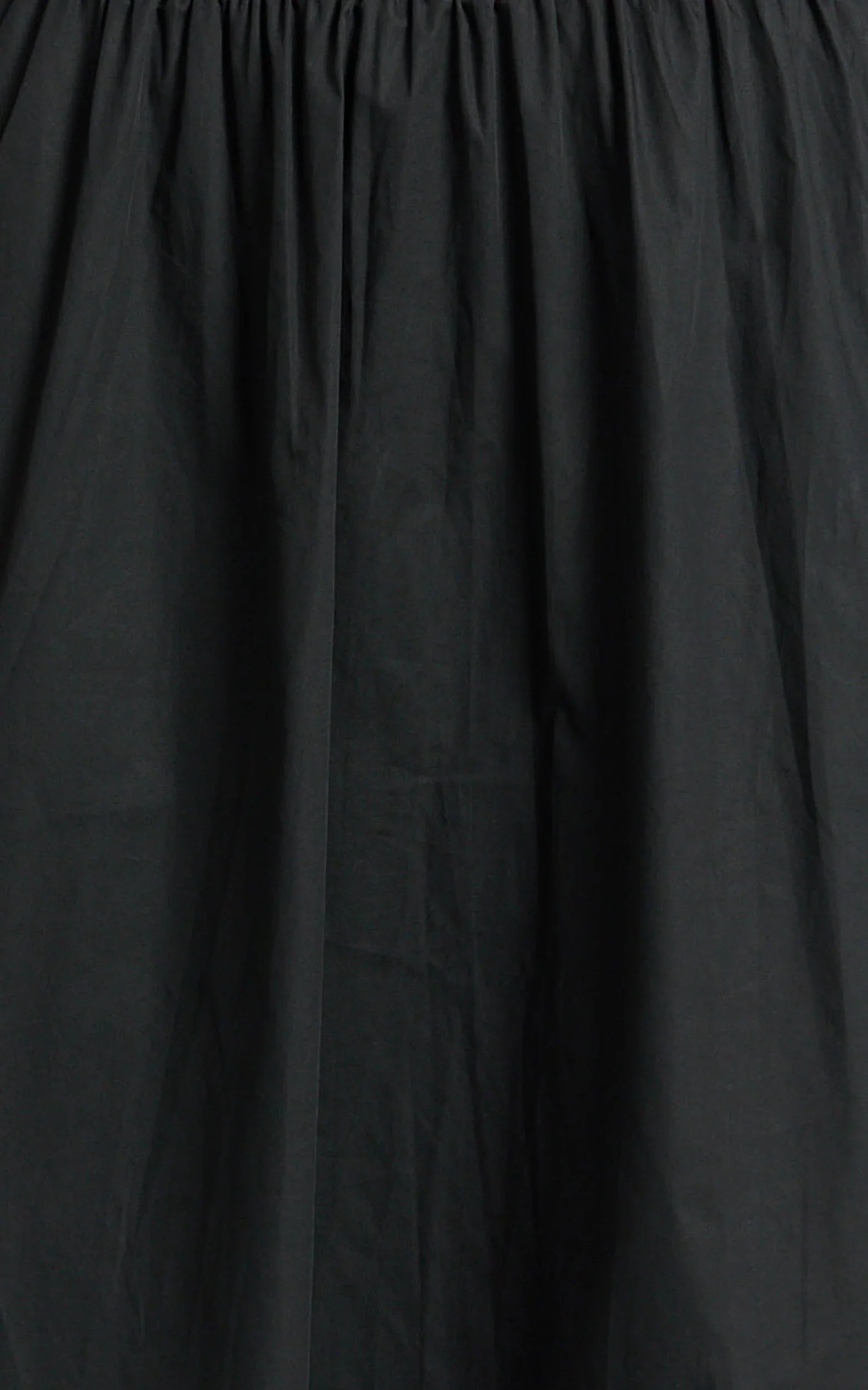 Lorna Midi Dress - One Shoulder Long Sleeve Dress in Black