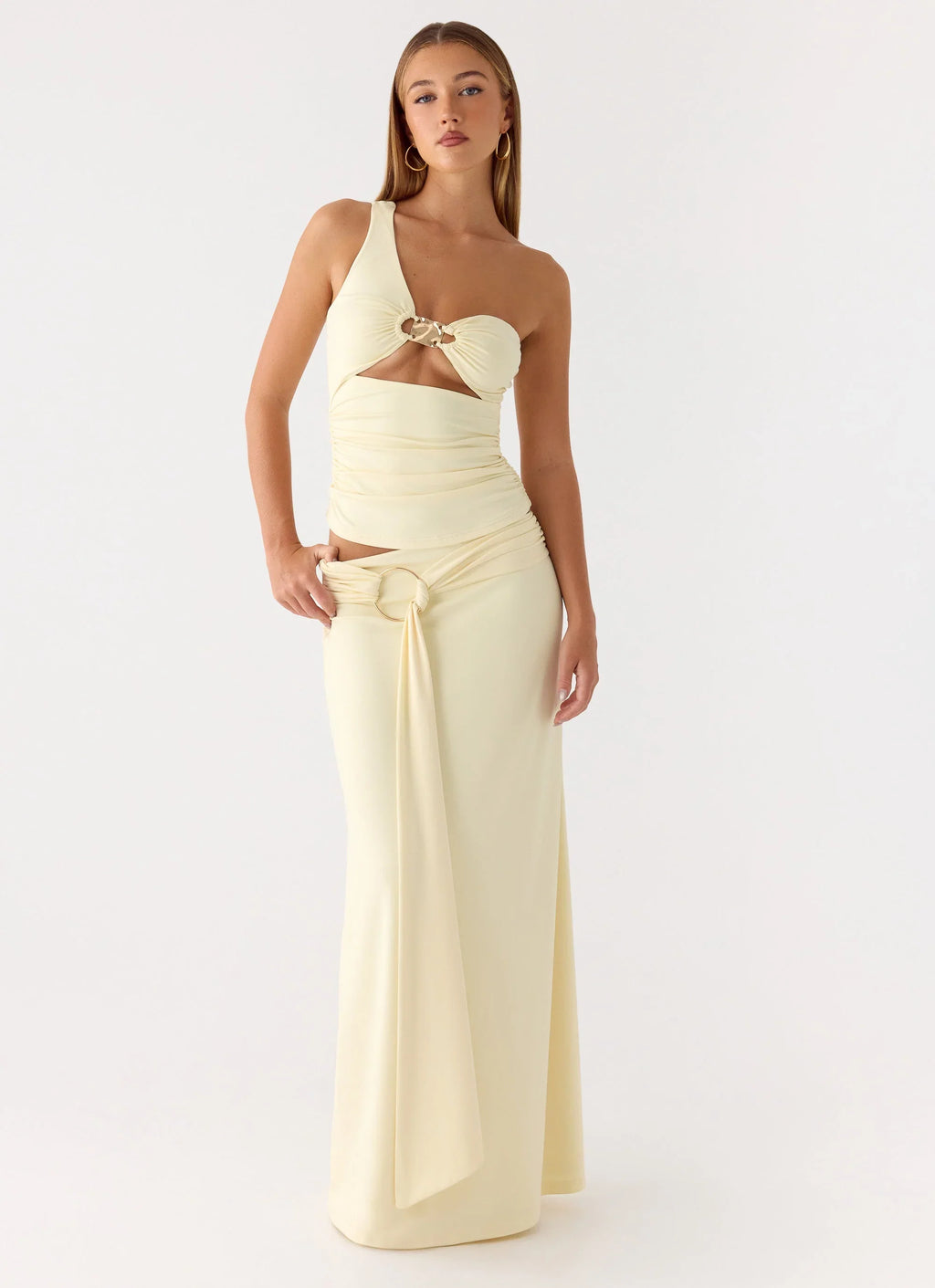 Ravi Maxi Skirt - Yellow