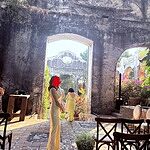 The Loretta Cowl Satin Maxi Dress Candy