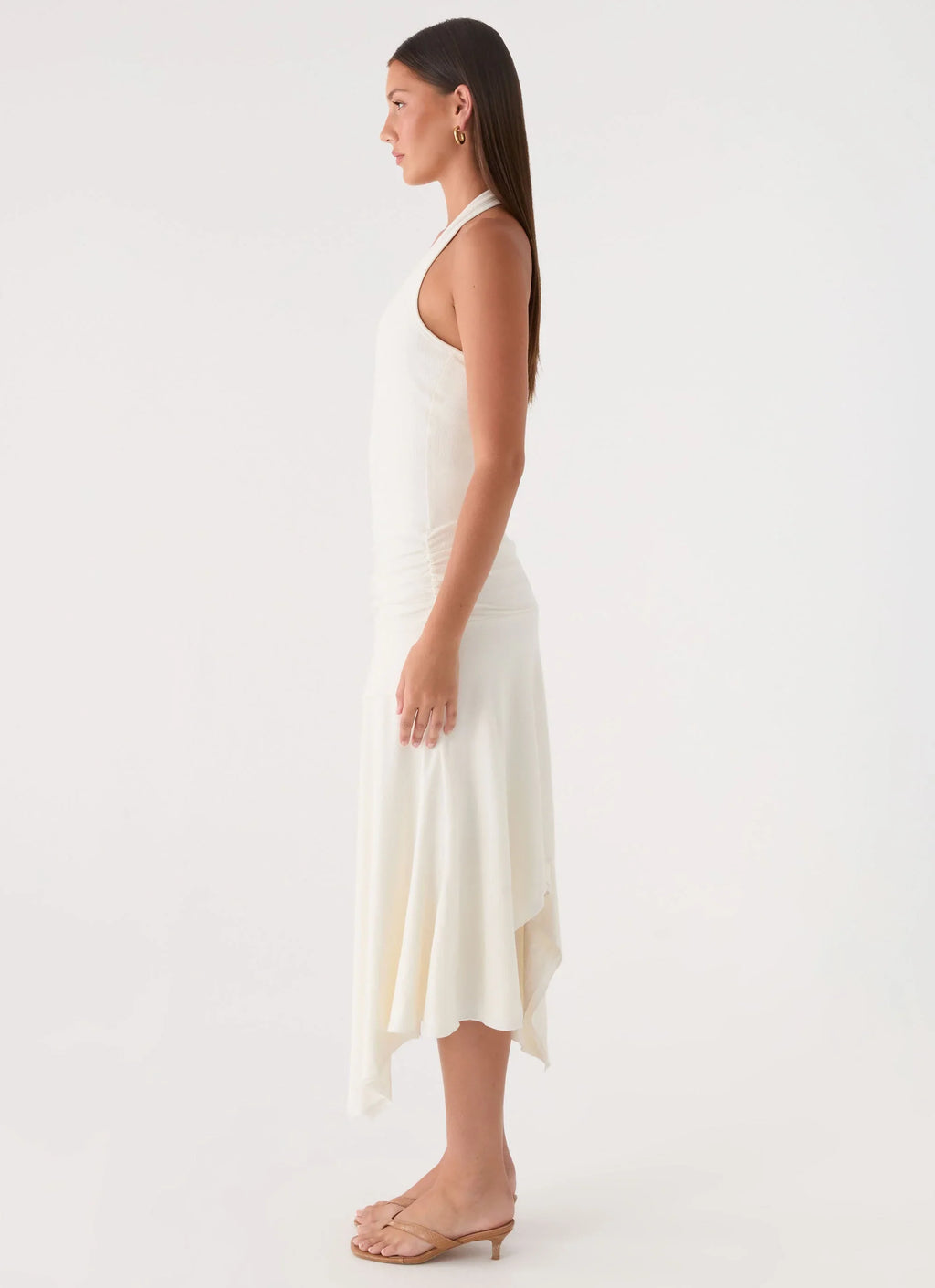 Alise Midi Dress - White