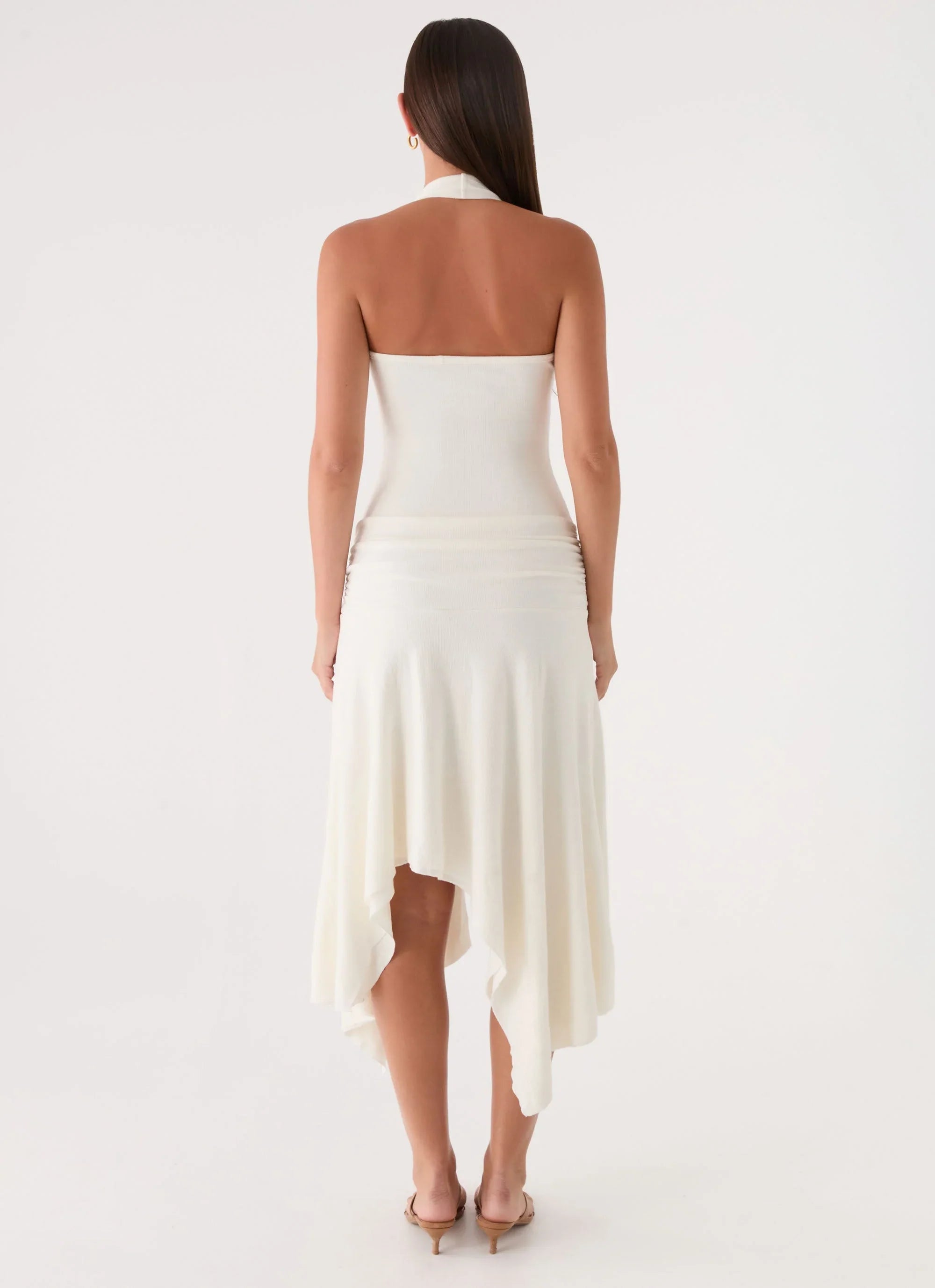 Alise Midi Dress - White