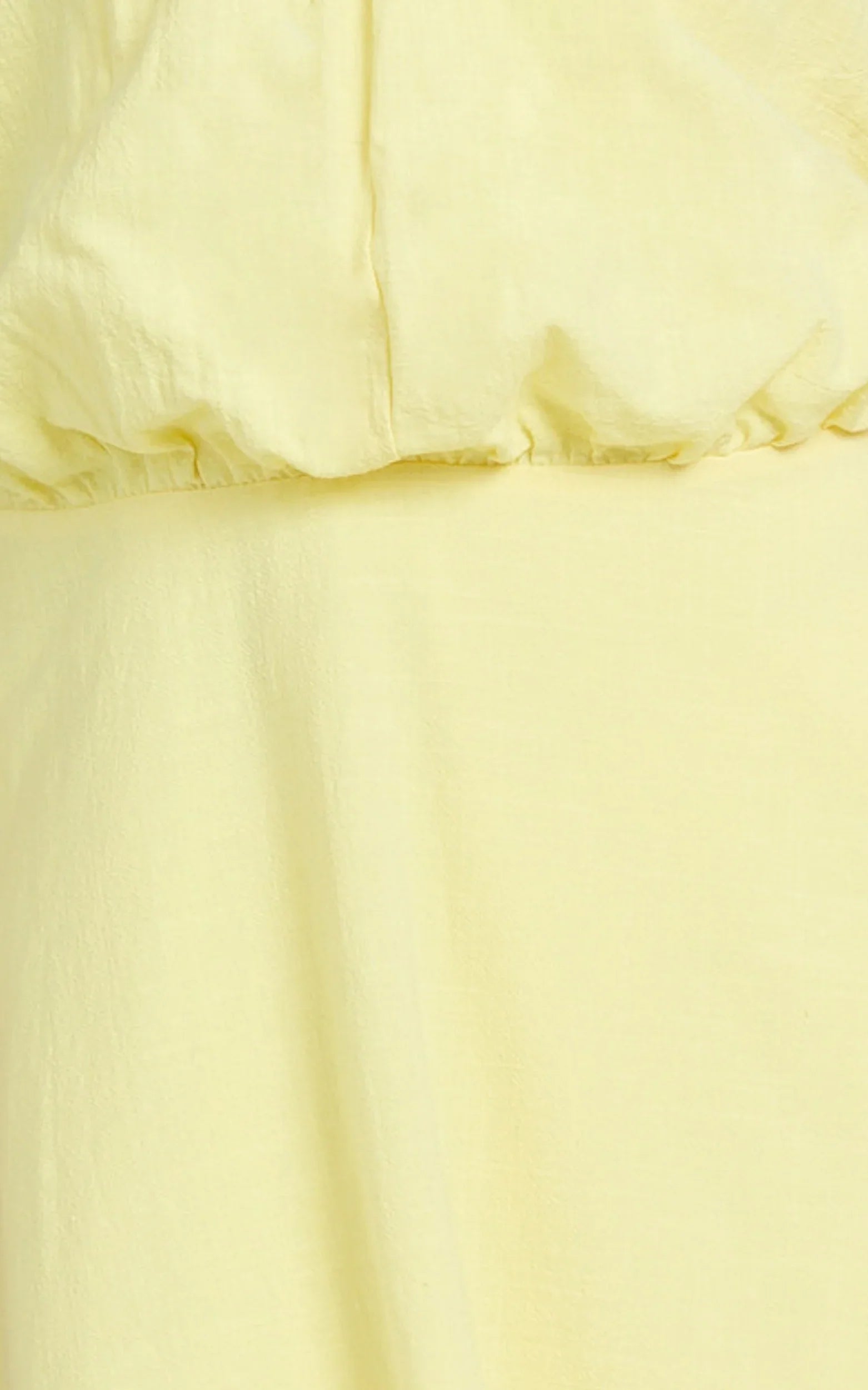 Violetta Maxi Dress - Backless Linen Look Hater Neck Dress in Lemon