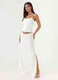 She Means It Maxi Skirt - Ivory