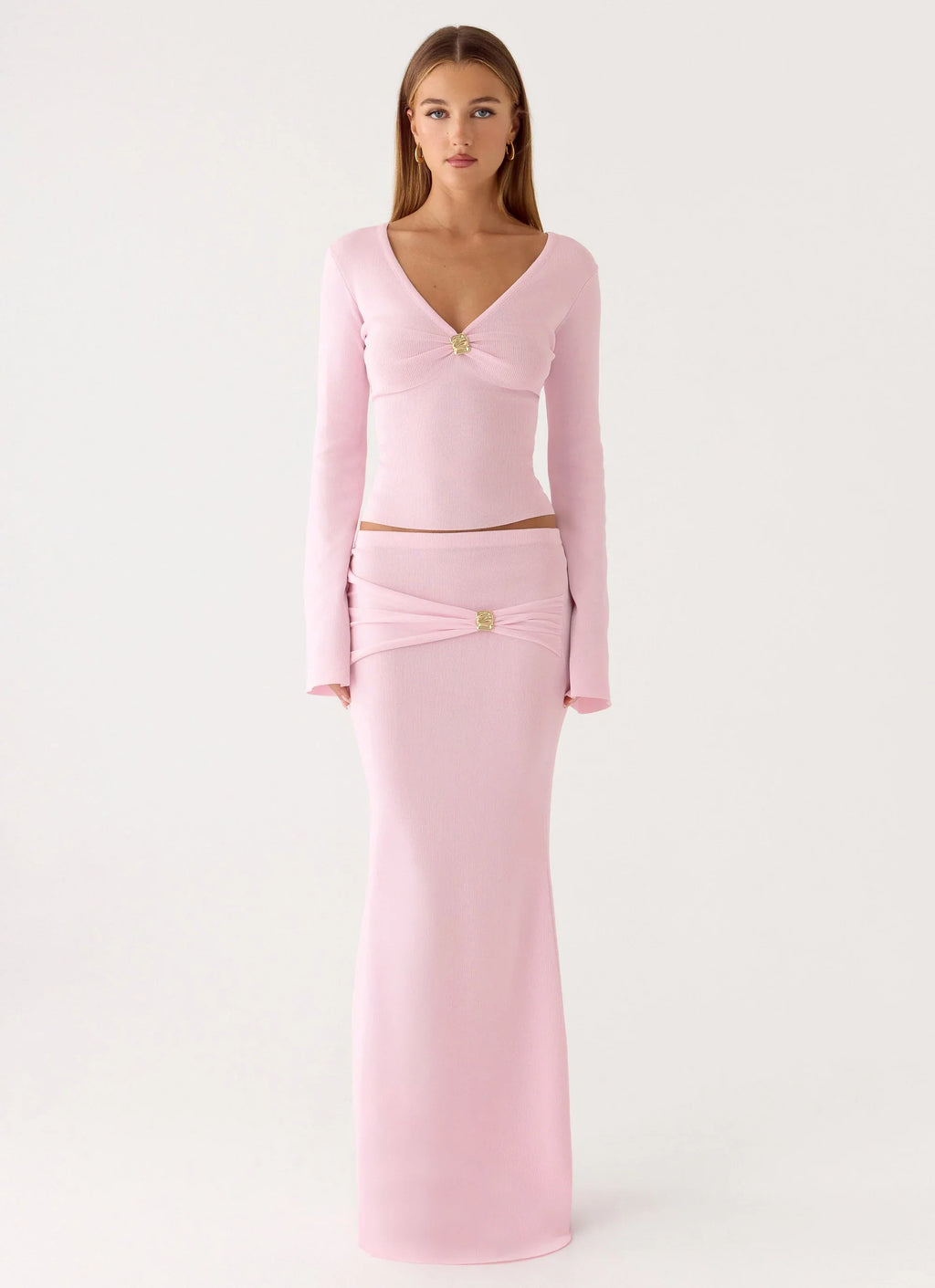 Colipso Long Sleeve Top - Pink