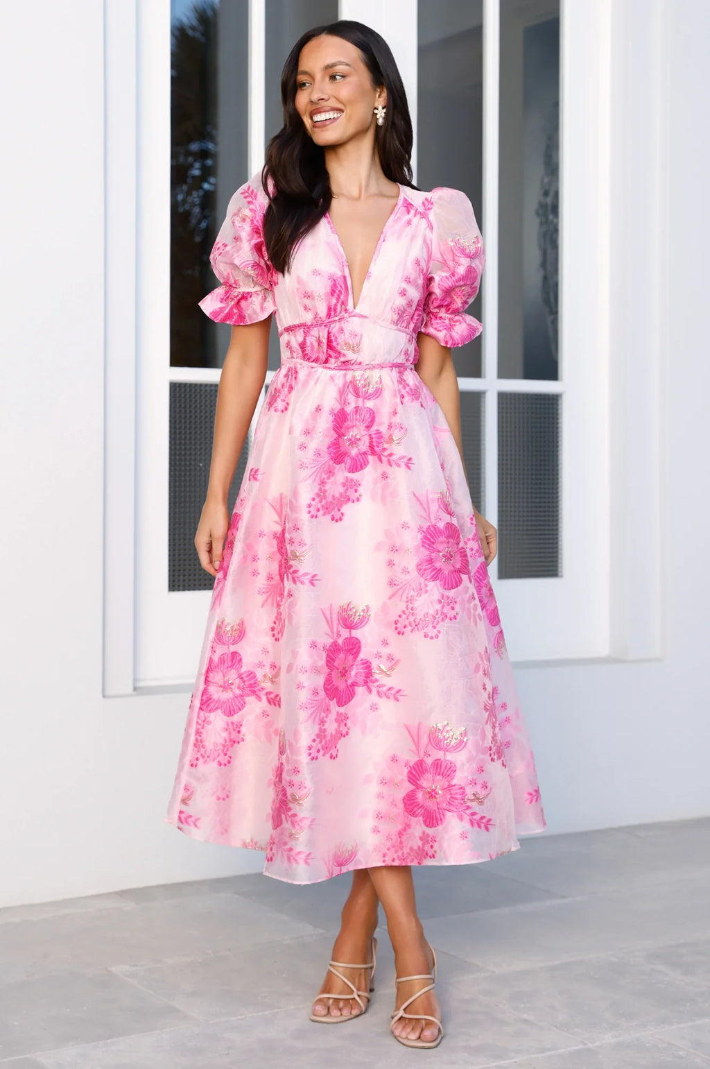 Your VIP Moment Maxi Dress Pink