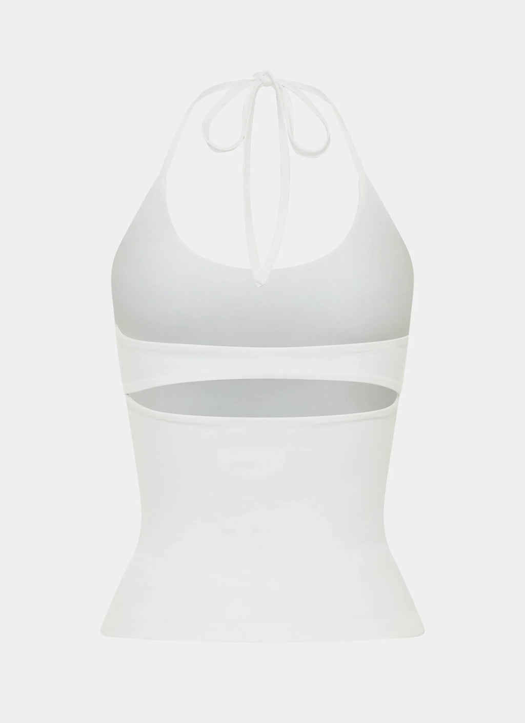 Chauncey Halter Top - White