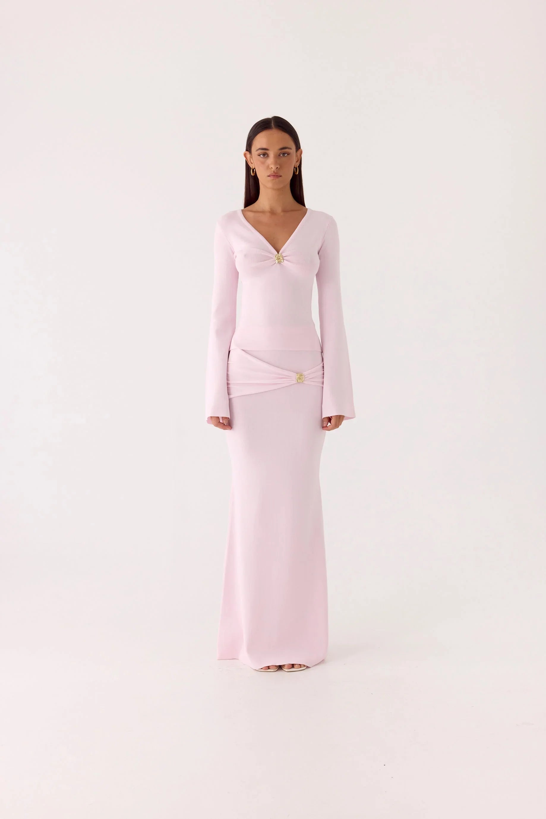 Colipso Long Sleeve Top - Pink