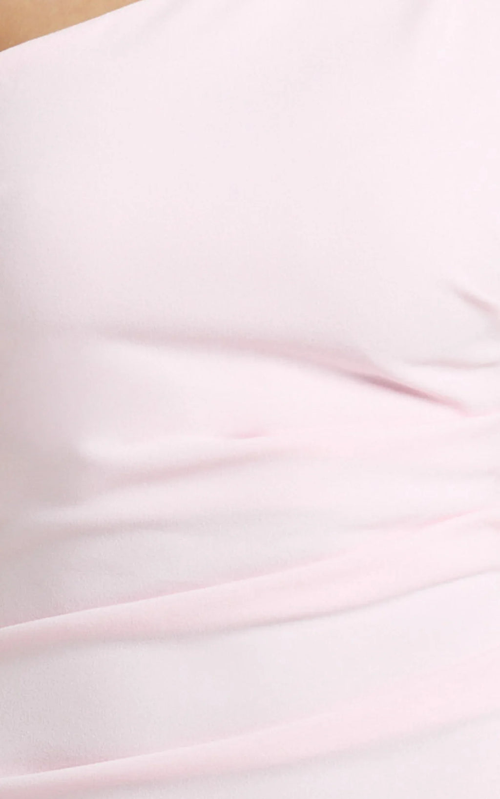 Criselda Maxi Dress - One Shoulder Maxi Dress in Pink